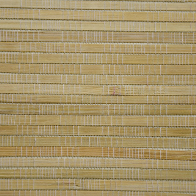 天然环保手工编织植物竹编墙纸 横条竹片东南亚独特风格 QCB5B196