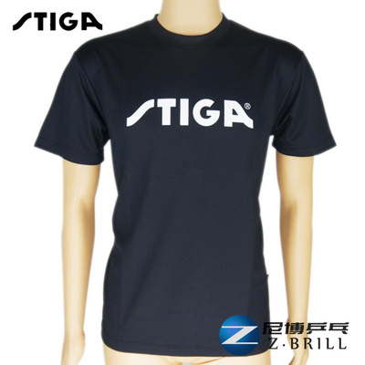 【尼博】STIGA斯帝卡斯蒂卡G1203433圆领乒乓球服短袖上衣T恤正品