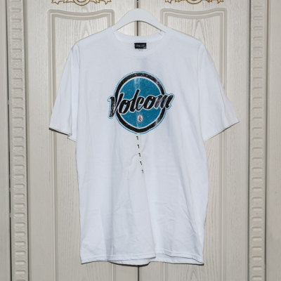 VOLCOM TARGET PRACTICE WHITE T-SHIRT 白色男子滑板T恤正品现货