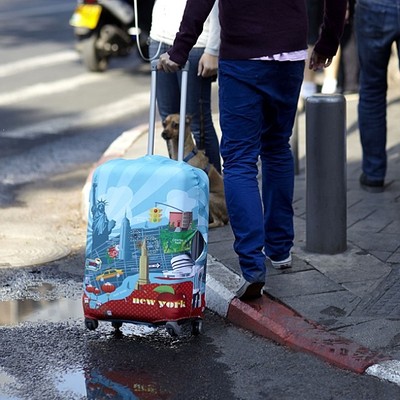 LOQI 旅行拉杆箱套行李箱套防水保护袋加厚环保箱套URBAN城市系列