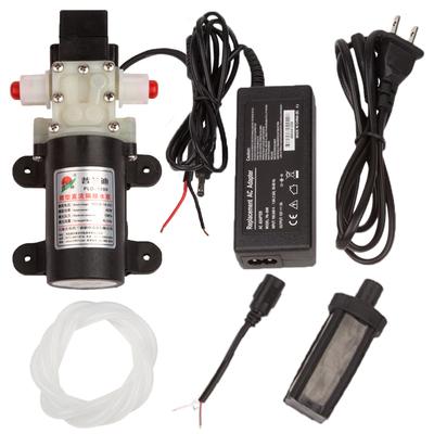 普兰迪水泵1206微型电动直流隔膜泵 压力12V45W小水泵 自吸泵