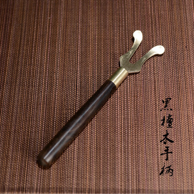 铸铁壶叉 铁壶盖夹日本南部铁器纯手工茶具零配纯铜茶具 特价配件