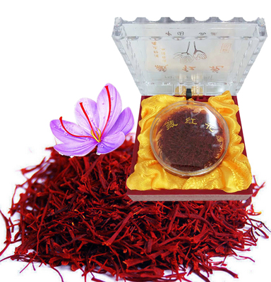 藏红花茶西藏特级正品礼盒装每瓶3克泡茶泡酒中药材批发包邮
