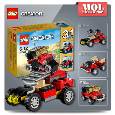 4月新品乐高创意百变系列31040沙漠赛车LEGO CREATOR积木玩具拼插