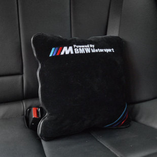 BMW宝马M空调被 抱枕 被枕 汽车被子 车用 M标志 改装靠枕 新品