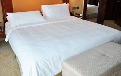 澳莱依五星级酒店床上用品纯棉四件套大床单大被罩枕套特价床套件