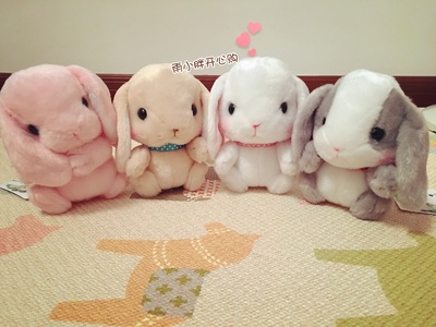 【现货】日本直邮代购 正版AMUSE垂耳兔小兔子超萌公仔共4款