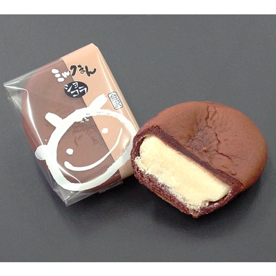 预定 日本代购零食 京都金泽名物 和果子 牛奶巧克力馒头 6个装