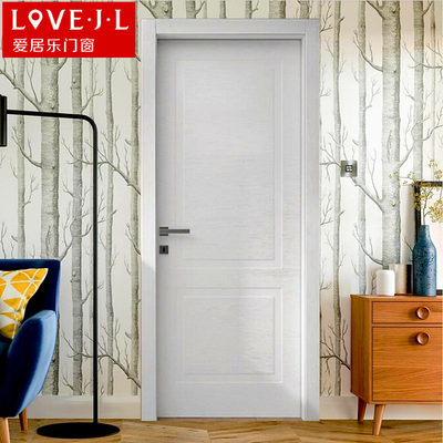 爱居乐T-01烤漆静音门卧室门白色房门室内门开放漆实木复合原木门