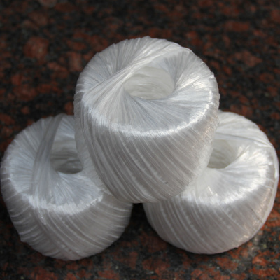 厂家批发全新料塑料绳子捆扎绳打包绳包装绳撕裂膜带草球绳扎口绳
