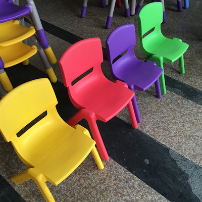 正品塑料靠背椅子加厚儿童桌椅宝宝小凳子幼儿园专用椅批发