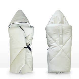 [韩国直送]包邮新生婴儿抱被包被保暖抱毯防踢睡袋竹纤维60%棉40%