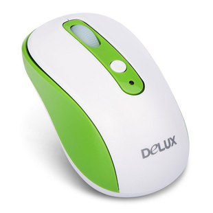 DeLUX/多彩M109GB无线鼠标可爱小巧迷你笔记本上网本女生无限鼠标