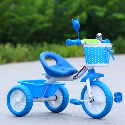 正品包邮儿童三轮车自行车脚踏车1-2-3-4宝宝手推车幼儿玩具单车
