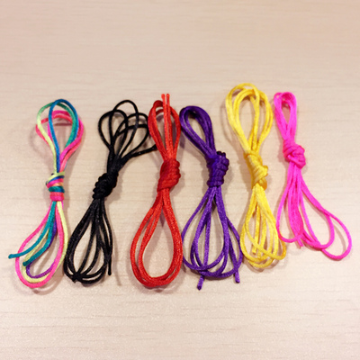 日韩国绑头发彩带彩色绳子编织辫子时尚发带发饰发绳彩绳编发饰品