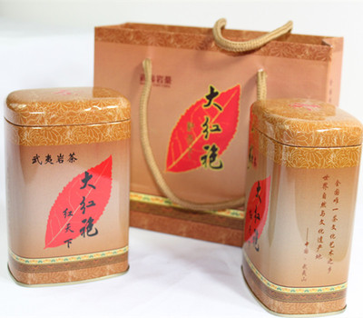 特级大红袍茶叶武夷岩茶散装浓香型新茶春茶乌龙茶罐装礼盒装