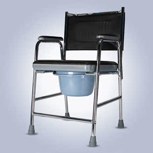不锈钢坐便椅老年人残疾人孕妇坐便器座厕椅坐厕椅马桶凳洗澡椅子