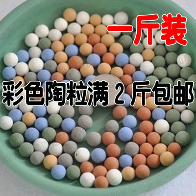 陶碳球 负离子 无土栽植 彩色陶粒球 彩陶粒 多色可选 水培 装饰