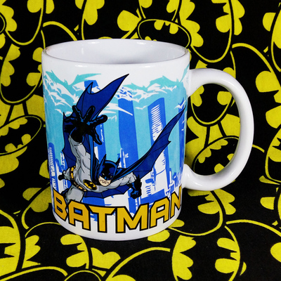 DC漫画正义联盟蝙蝠侠batman卡通陶瓷马克杯随手杯咖啡杯水杯礼物