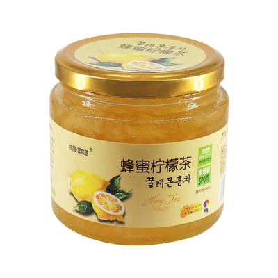 苏眉雲知道韩国风味蜂蜜柠檬茶水果味茶休闲冲饮500g 蜂蜜柠檬