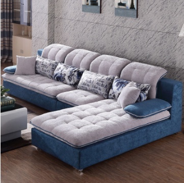 布艺沙发组合3.1米7字形简约现代可拆洗客厅转角中小户型沙发家具