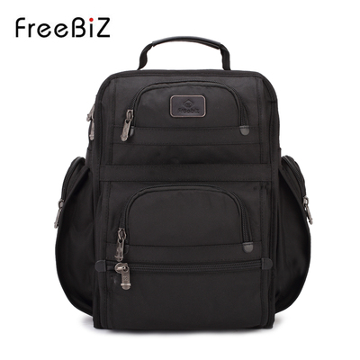 Free BIZ双肩包男女多功能户外旅行背包电脑相机旅游登山包运动