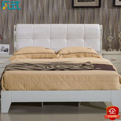 板式床皮床气动高箱床 收纳储物床 现代简约床 1.8米双人床1.5米