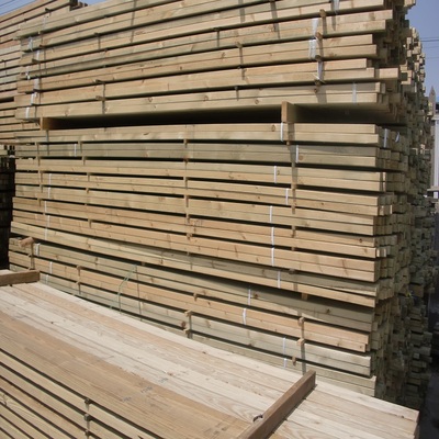防腐木地 户外碳化木 栅栏 实木板材木 樟子松方木庭院围栏墙板