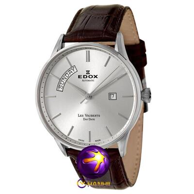 美国代购Edox依度83010-3B-AIN双历自动机械男士手表