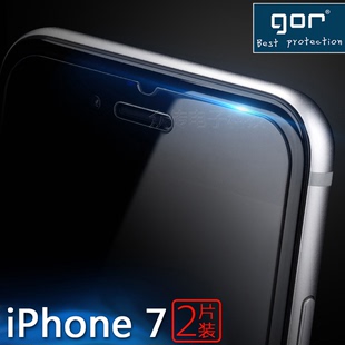 GOR苹果iphone7钢化玻璃膜6s Plus手机保护膜7plus保护膜苹果6S膜