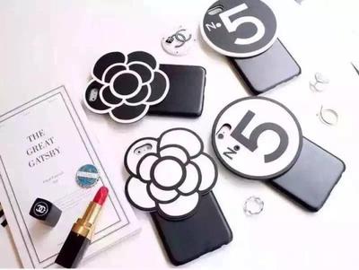 超美双C小香山茶花硅胶硬壳5号苹果6s手机壳iphone6plus保护套
