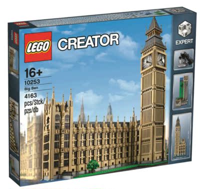 2016新款 正品乐高LEGO 10253 创意系列 大笨钟  经典世界建筑