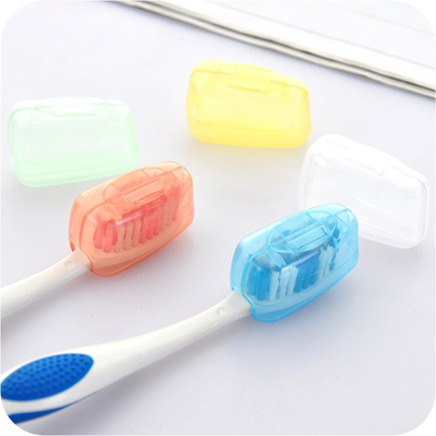 便携式旅行牙刷盒牙刷套牙具收纳盒户外牙刷头套环保牙刷头保护套