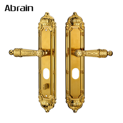 ABRIAN爱波瑞不锈钢防盗门锁具加厚超C锁芯对开门套装上提反锁