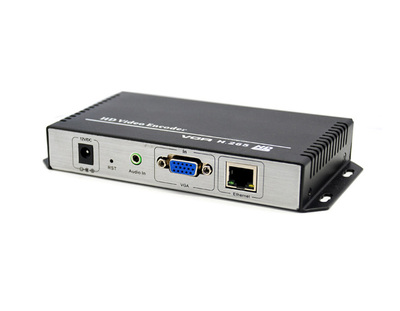 H.265高清编码器VGA接口网络视频直播编码器支持IPTV组播录播编码