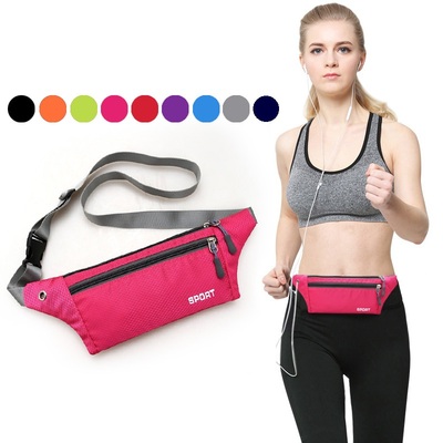 新品女包休闲户外腰包男女士跑步腰包运动音乐手机包贴身防盗腰包