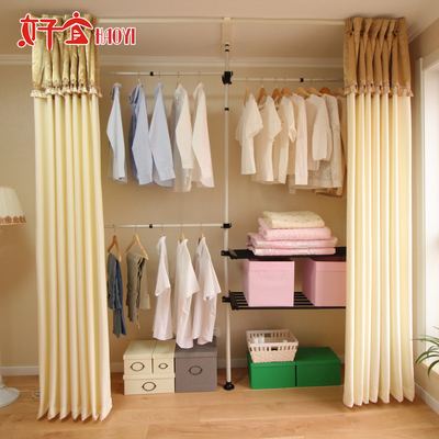 韩式简易布衣柜布艺钢架经济型加固衣帽间折叠加固收纳柜衣橱