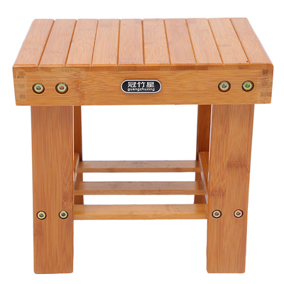 实木楠竹小凳子方凳圆凳折叠凳椅儿童凳小宝宝非塑料坐凳特价包邮