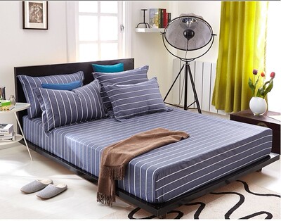享动床笠全棉单件100%纯棉席梦思保护套1.8米床套床单床罩床垫套