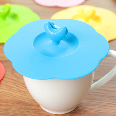 创意硅胶防漏杯盖居家多用密封杯盖防尘碗盖隔热水杯盖茶杯盖子
