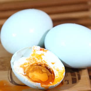 咸鸭蛋正宗蛋黄流油农家自制熟咸蛋 麻鸭蛋盐蛋 高油特产鸭蛋20枚
