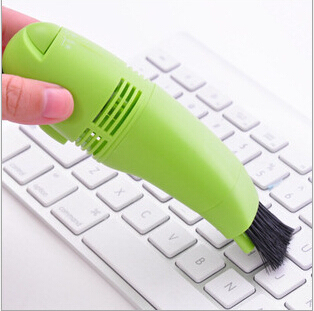 迷你笔记本电脑usb键盘毛刷主板清洁工具除尘颜色随机发吸尘器