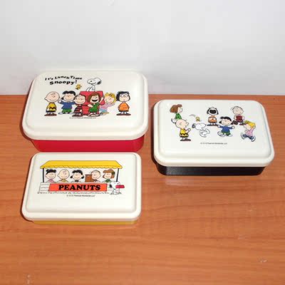 日本Peanuts正品Snoopy史努比 微波爐飯盒餐盒食物盒便當盒