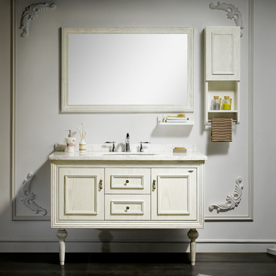 后现代白蜡木浴室柜组合一体陶瓷洗脸盆洗手盆卫浴柜1.2米洗面盆