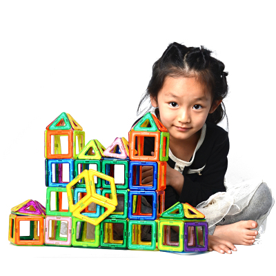 269件 磁力片百变提拉磁性积木磁铁拼装构建片早教益智儿童玩具
