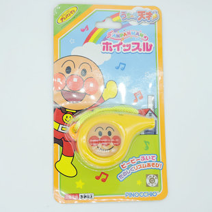 日本进口正品面包超人新乐器银鸡音乐玩具宝宝儿童口哨现货包邮