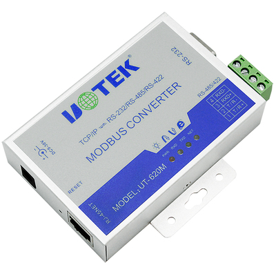 宇泰UT-620M 串口服务器 支持Modbus TCP/IP转换器串口转网络入网