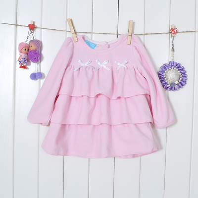 特价儿童装新款春秋女童1-2-3岁女宝宝秋装长袖蛋糕裙婴幼儿衣服