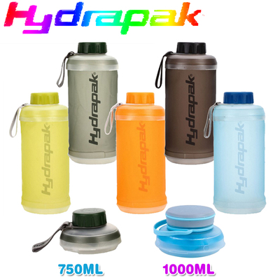 Hydrapak Stash Bottle创意户外骑行可折叠水壶 运动水杯便携水瓶