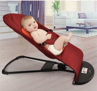 哄宝神器平衡型婴儿摇椅儿童安抚椅多功能折叠摇摆椅摇摇椅平衡椅